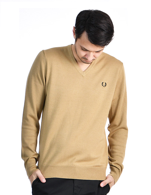 Pullover Fred Perry Decote em V