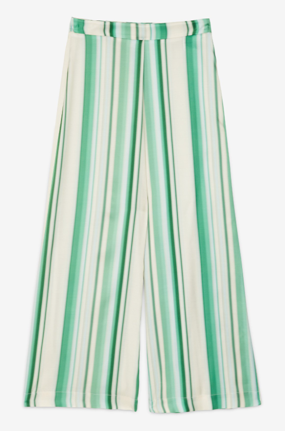 Ottod'Ame calça Riscas Viscose