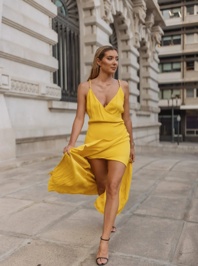 Scripta Vestido comprido c/apliacações alças