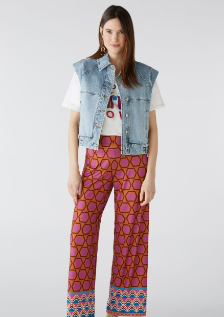 Ouí Printed pants
