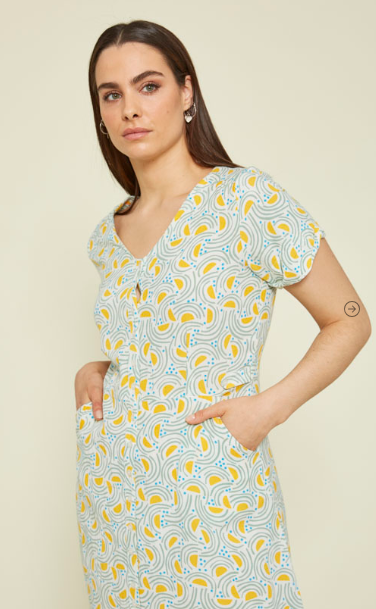 Md'm vestido algodão