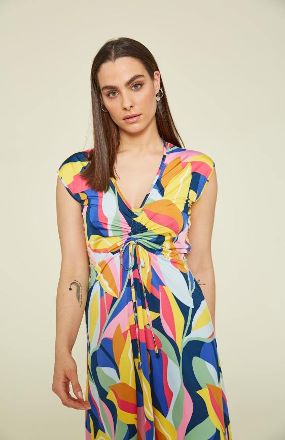 Md'm vestido estampado