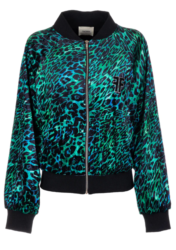 Fracomina Bomber Animal Print