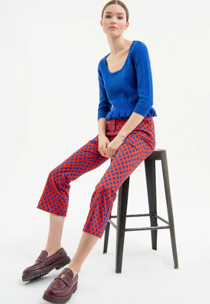 Fracomina Calça Cropped