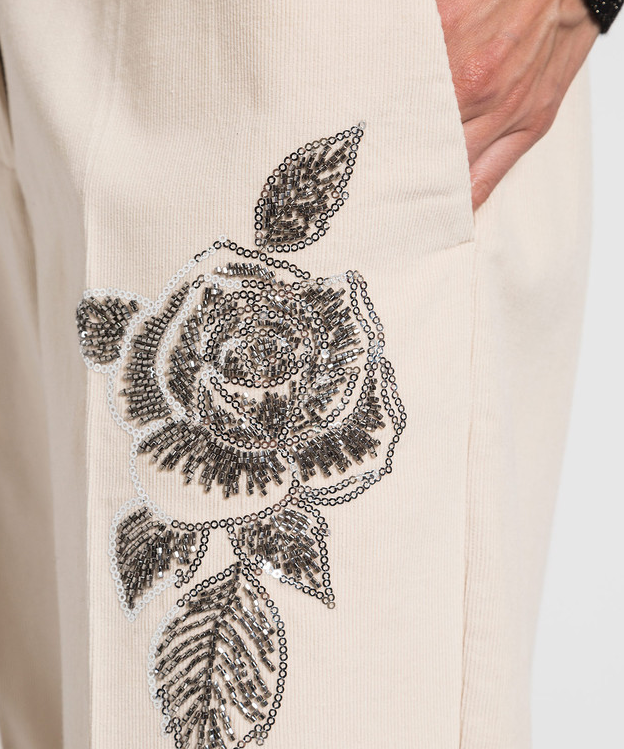 Actitude Calça Bombazina c/Aplicação