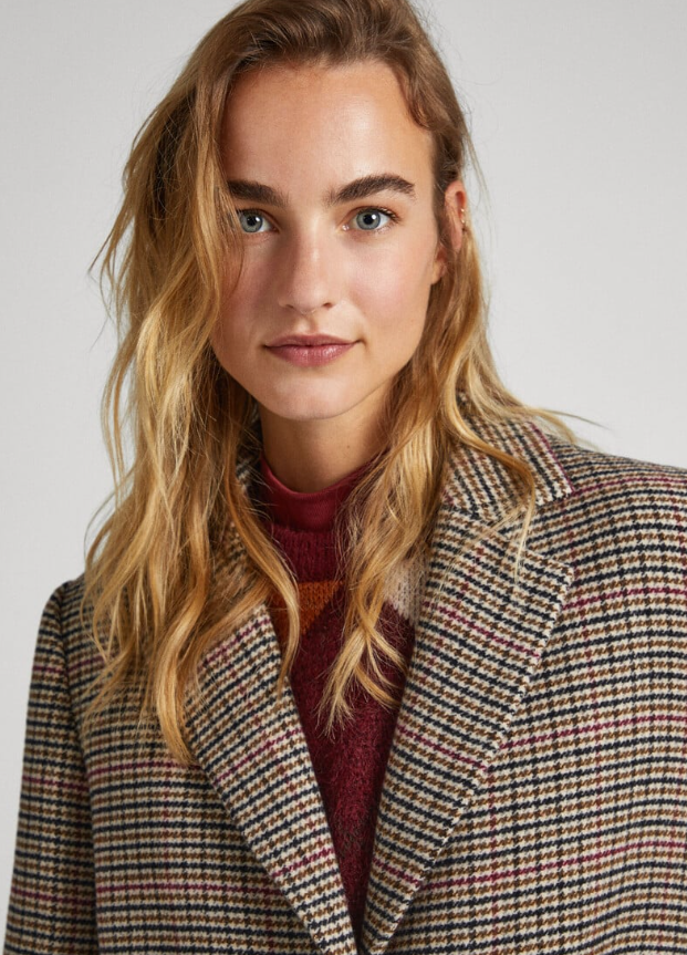 Pepe Jeans Casaco Xadrez - vista alternativa
