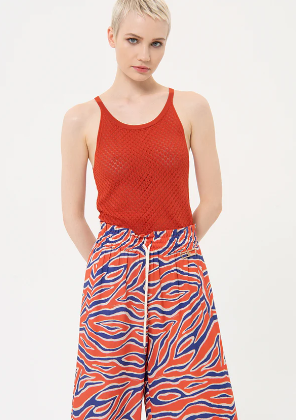 Fracomina Printed Pants