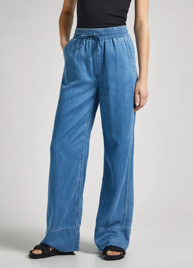 Pepe Jeans Calça loose - detalhe