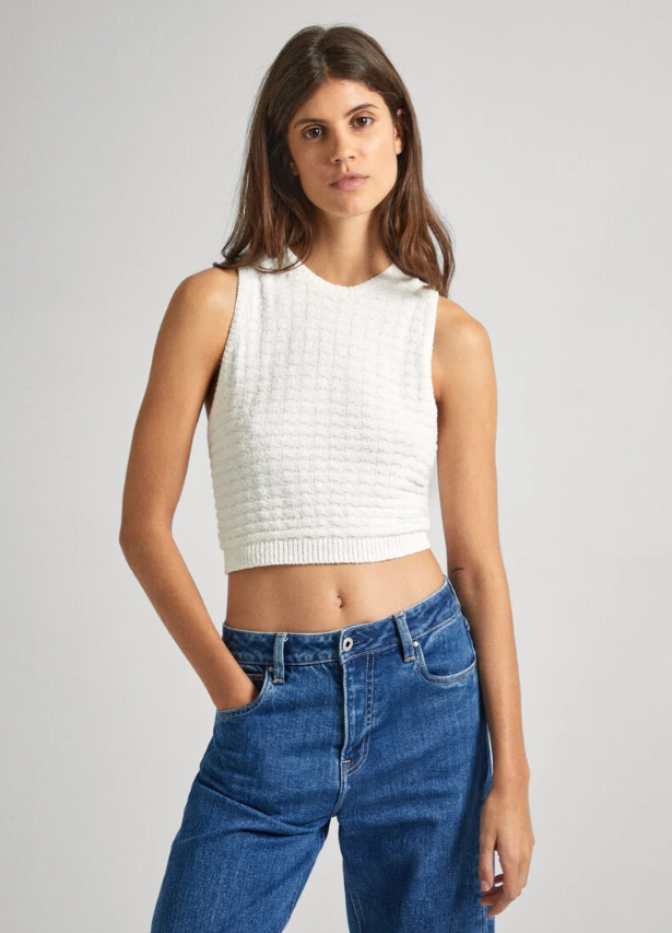 Pepe Jeans top malha - vista alternativa