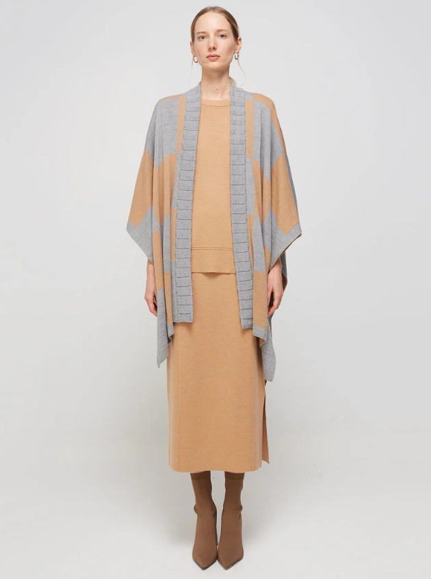 Scorpion Poncho Wool