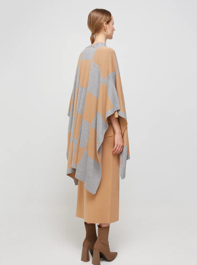 Scorpion Poncho Wool