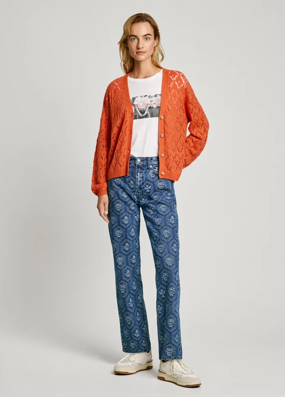 Pepe Jeans casaco Malha Hailey