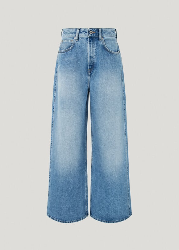 Pepe Jeans Calça Ganga Wide Leg UHW