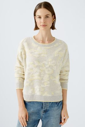 Ouí Malha estampada