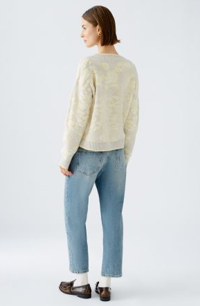 Ouí Malha estampada