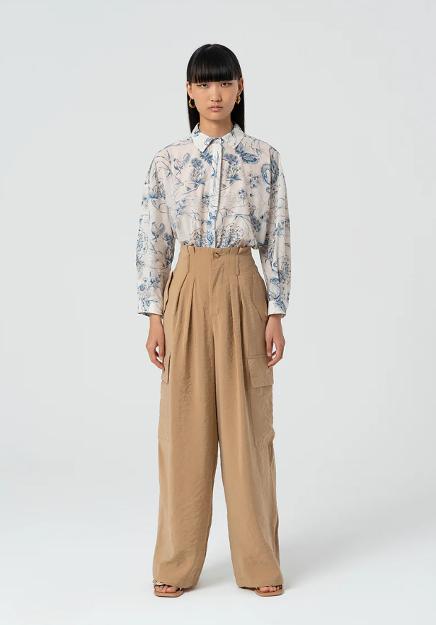 Fracomina Calça Palazzo