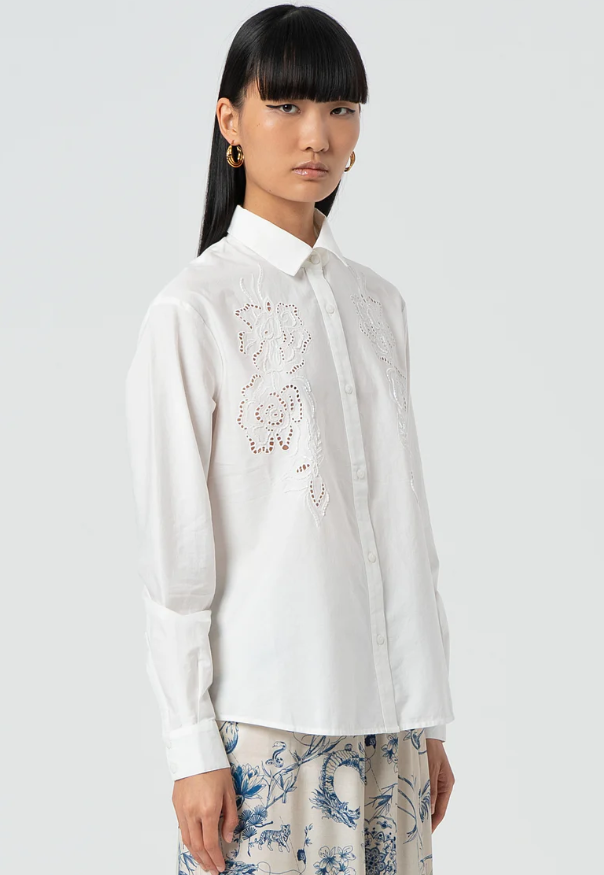 Fracomina Blusa Bordada