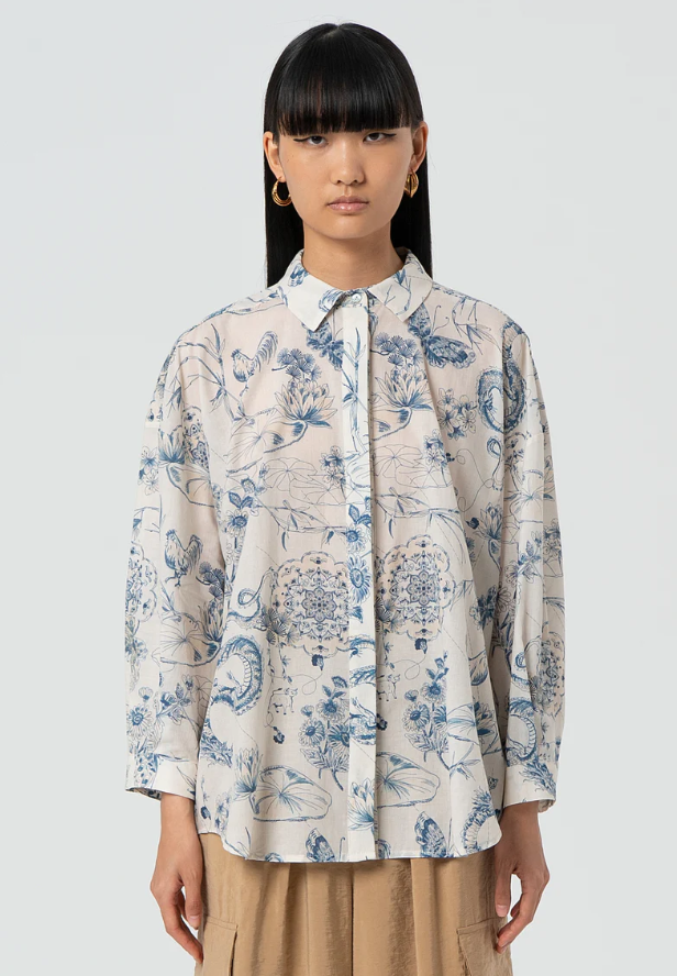 Fracomina Blusa estampada