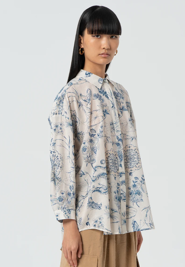 Fracomina Blusa estampada