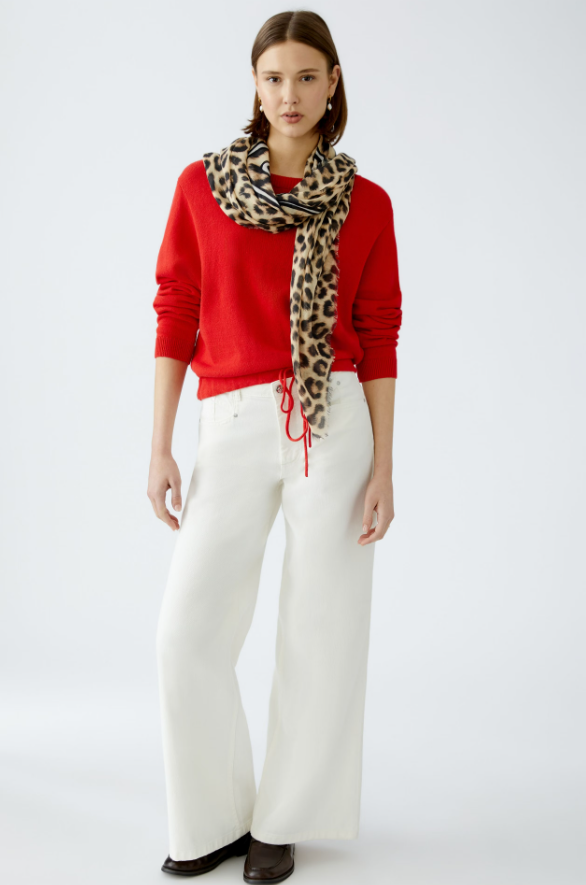 Ouí Lenço animal print