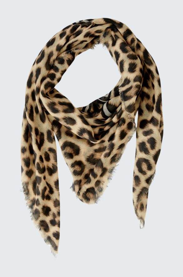 Ouí Lenço animal print