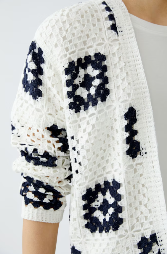 Ouí Crochet Coat