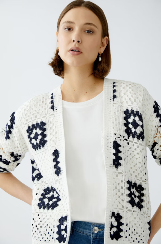 Ouí Crochet Coat
