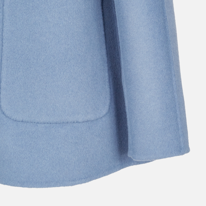 Geox Casaco Médio com Capuz Almofadado Removível