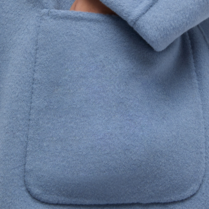 Geox Casaco Médio com Capuz Almofadado Removível