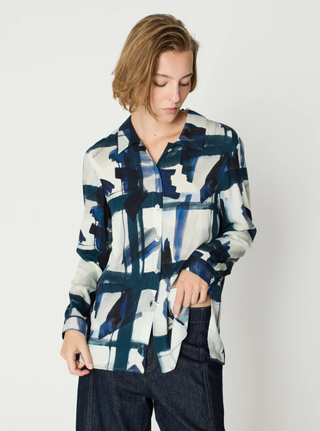 Escorpion Camisa Estampada