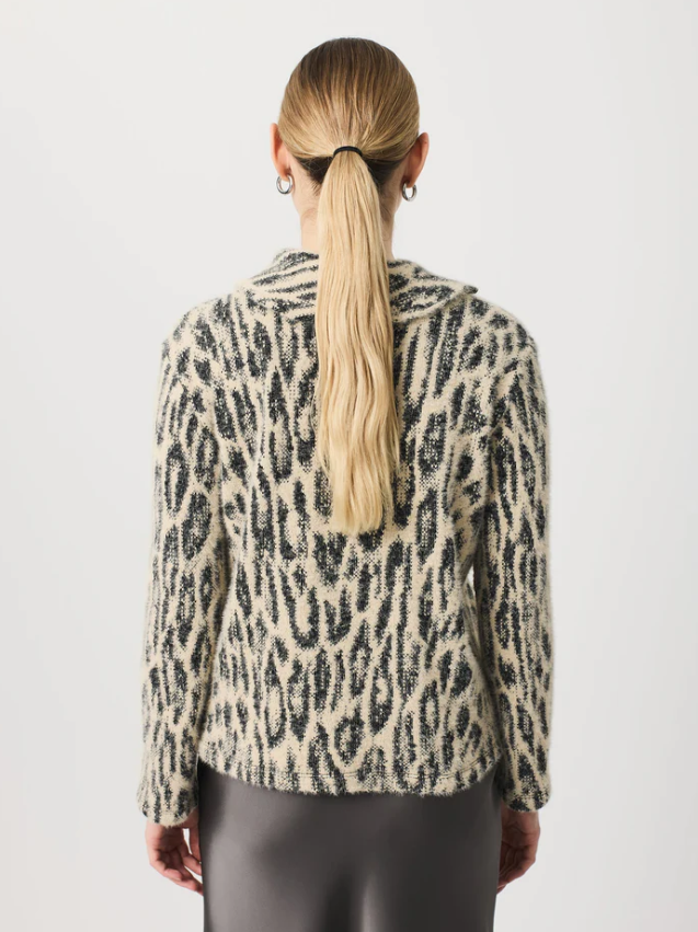 Escorpion Camisola de Malha Animal Print