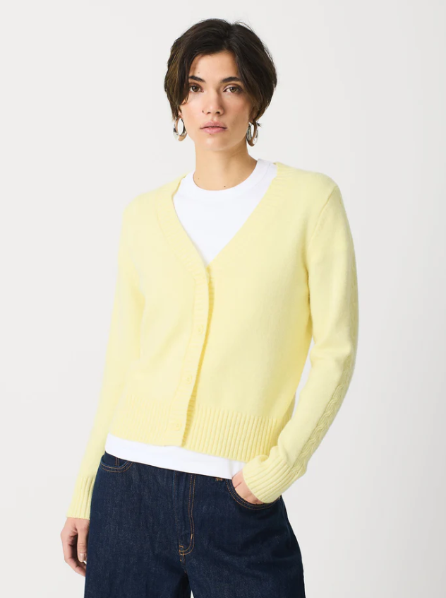 Escorpion Casaco Malha com Decote em V - Várias Cores