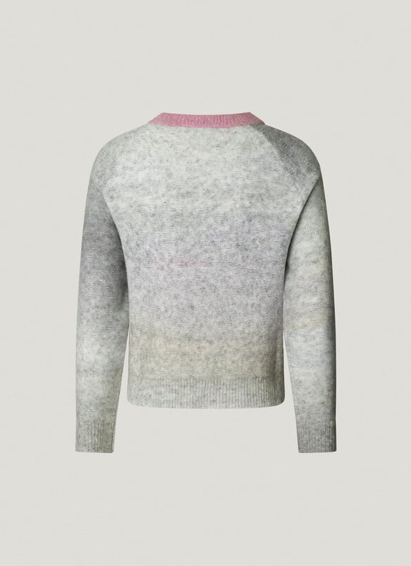 Pepe Jeans Camisola Chantal em Malha — Gola Contraste - vista alternativa