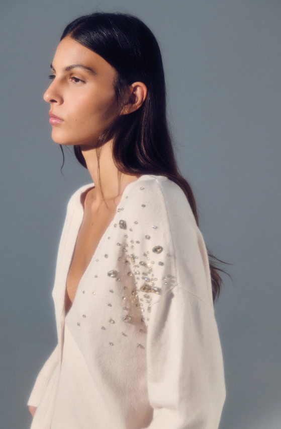 Bejade Casaco Malha c/aplicações