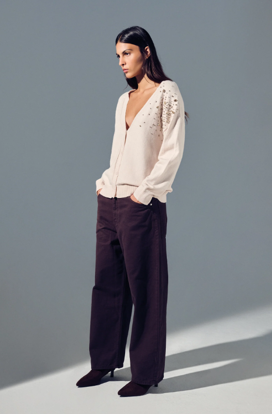 Bejade Casaco Malha c/aplicações