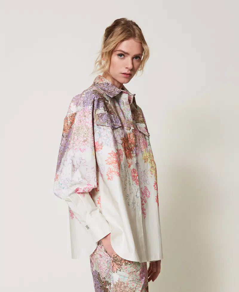 Actitude Camisa Estampada