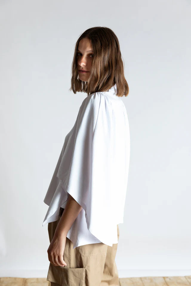 Psophia Blusa manga morcego