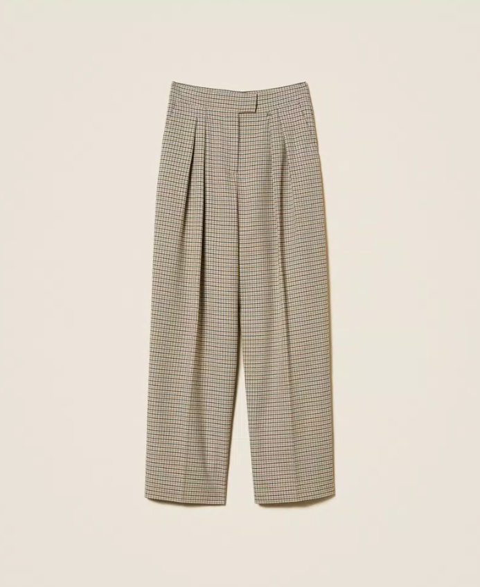 Actitude Calça Pied-de-poule