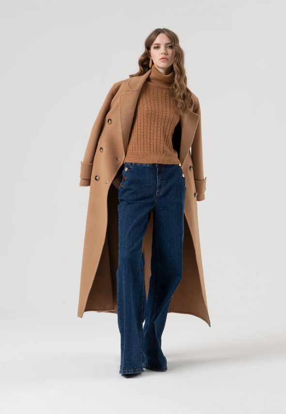 Fracomina Malha Gola alta