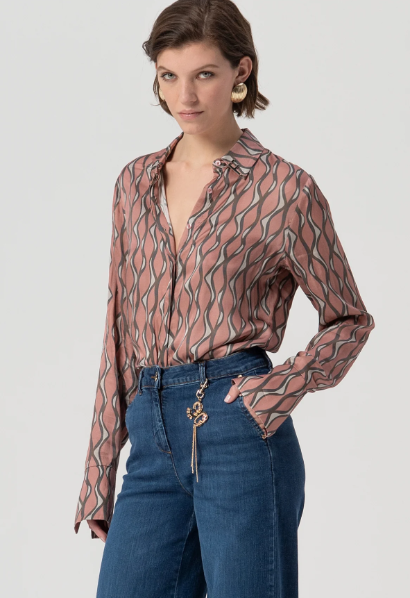 Fracomina Calça Ganga Flare