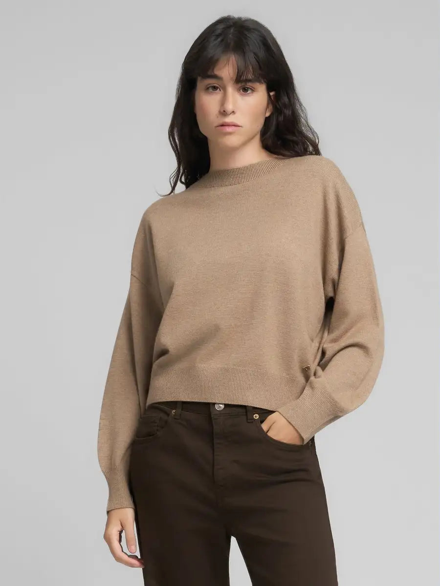 Replay Malha decote redondo