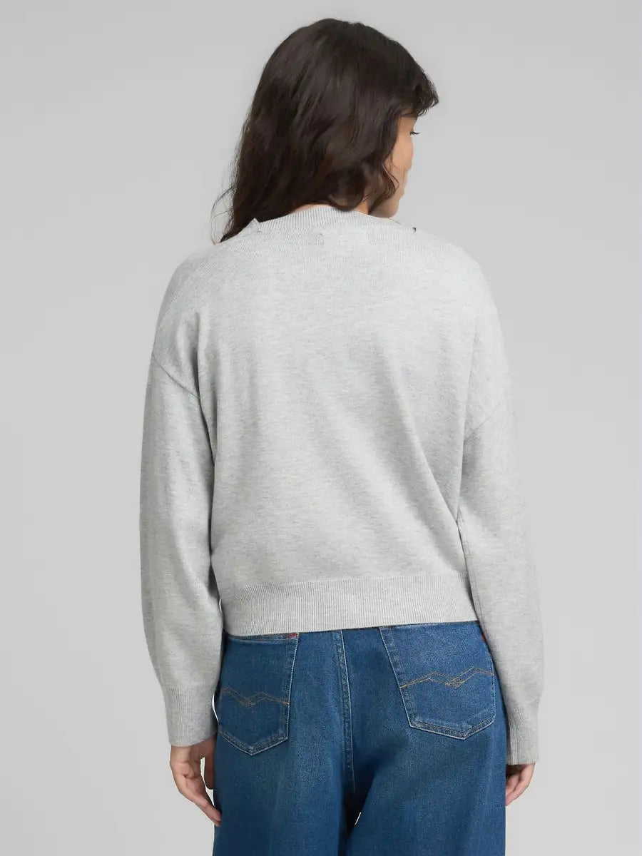 Replay Round Neck Mesh 