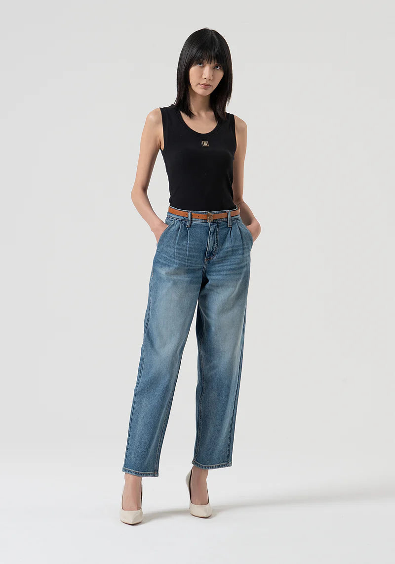 Fracomina calça ganga chino