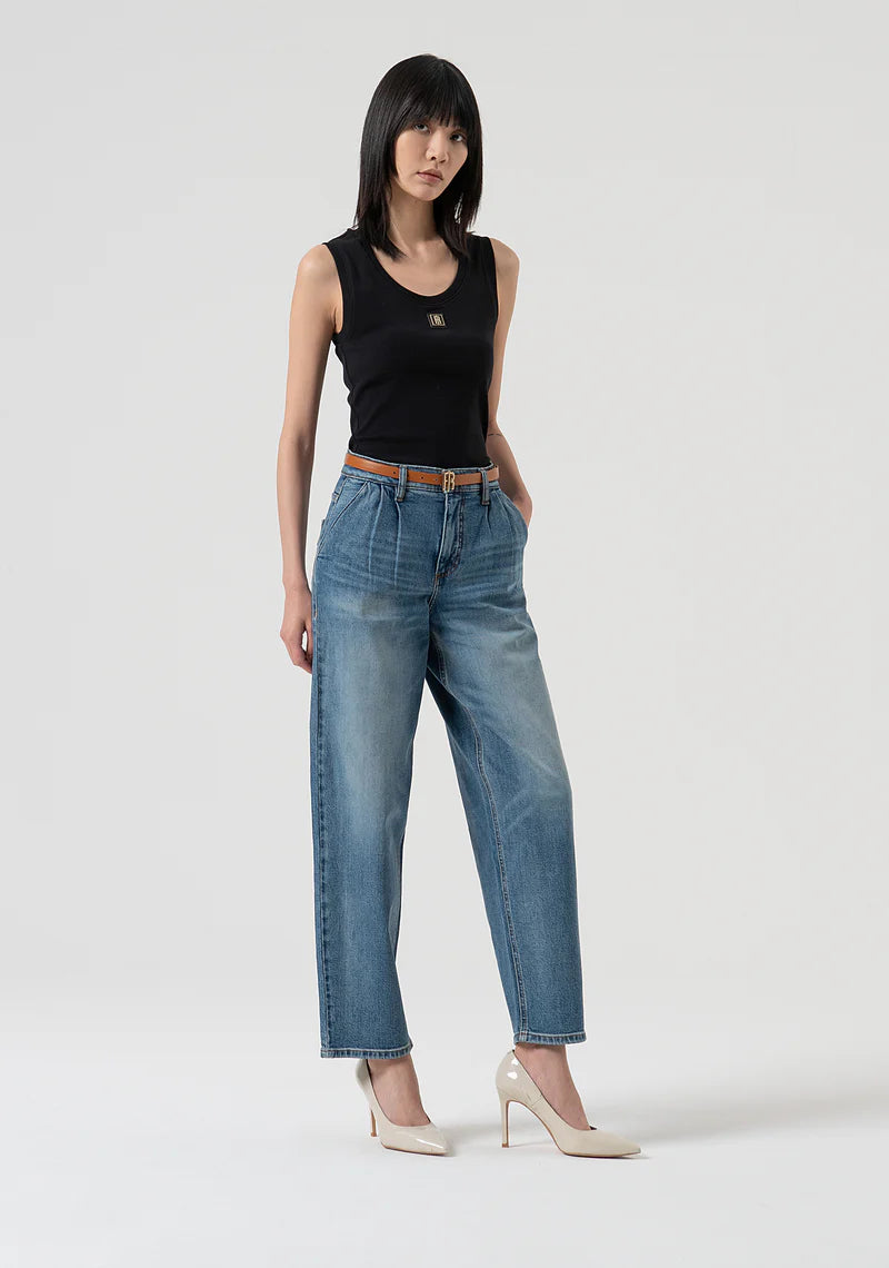 Fracomina calça ganga chino