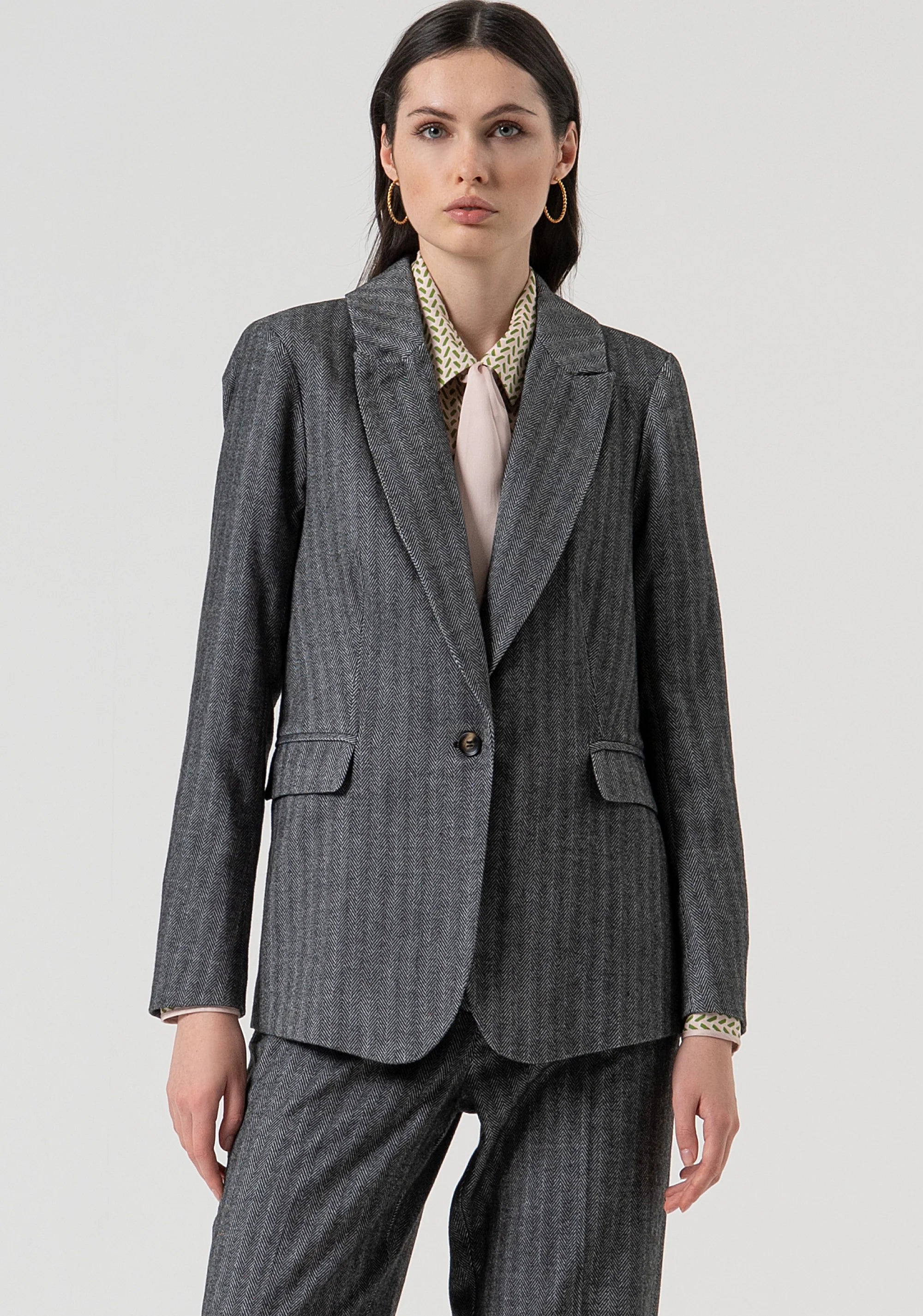 Fracomina Blazer Espinha