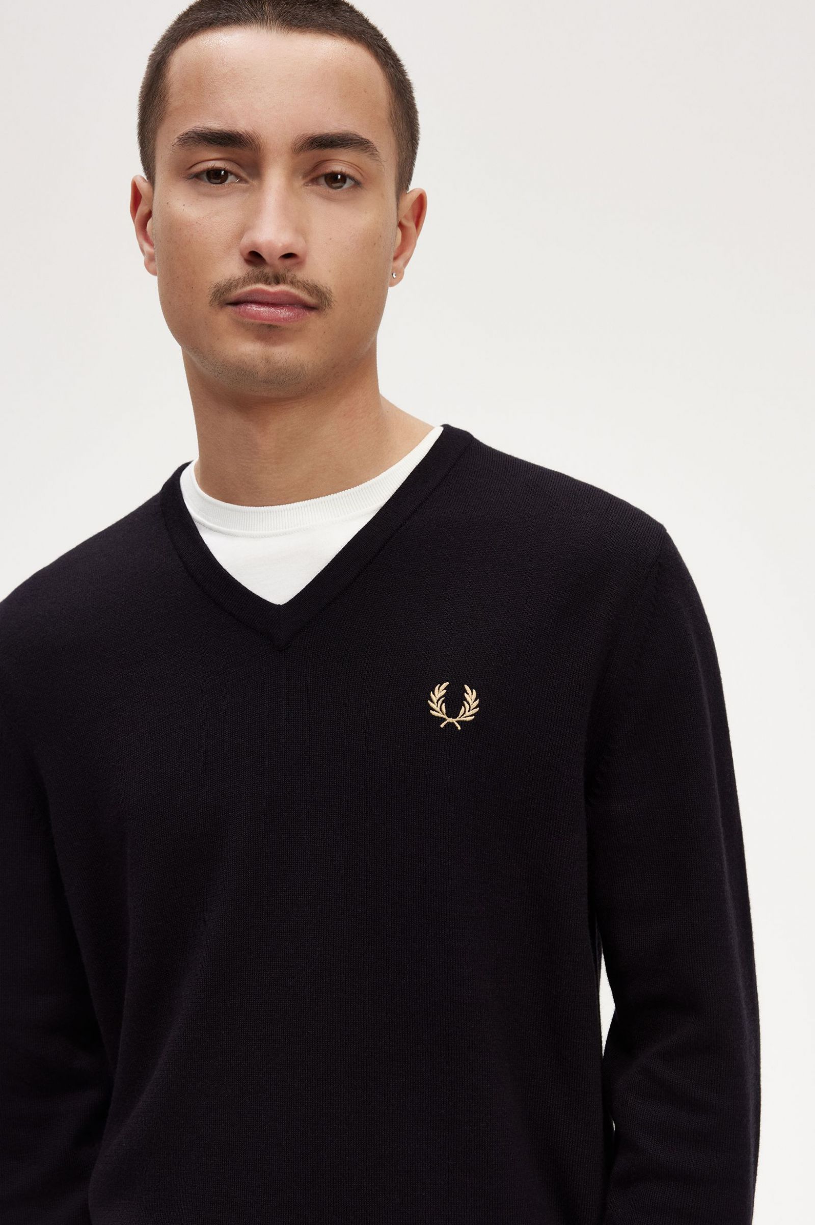 Pullover Fred Perry Decote em V