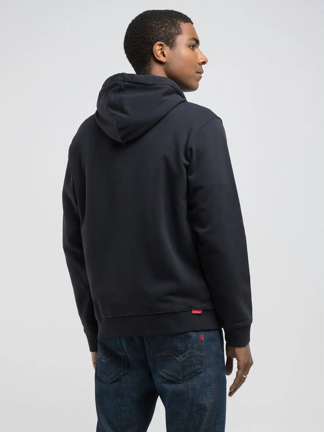 Blusão hoodie Replay