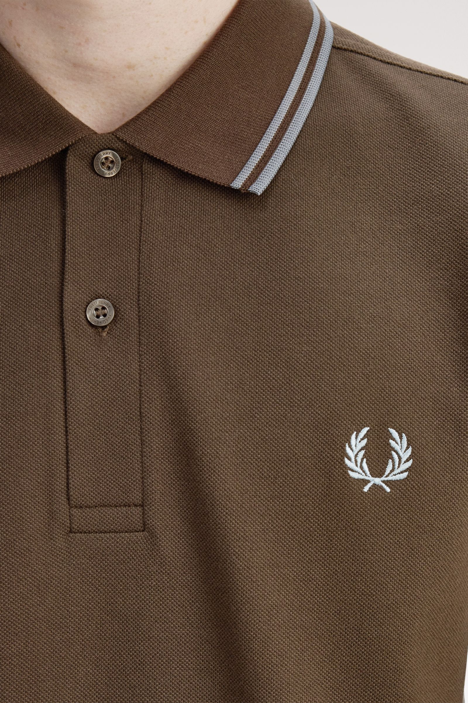 Polo Fred Perry manga comprida