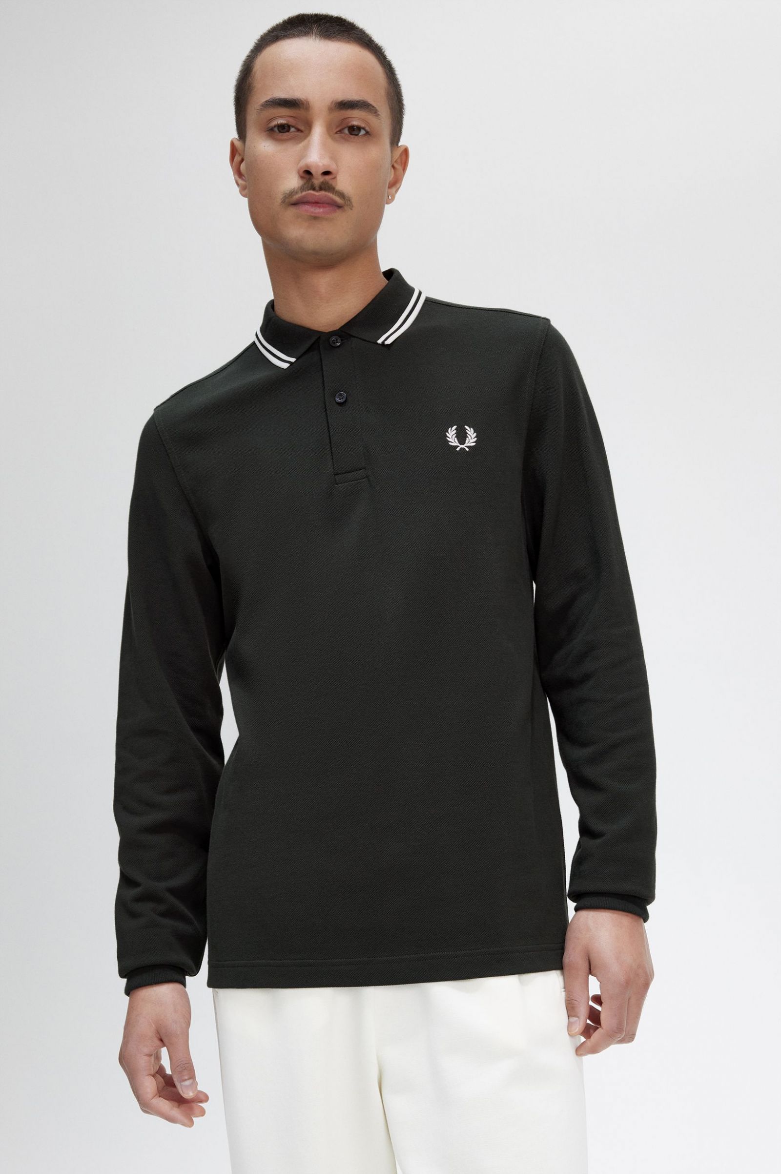 Polo Fred Perry manga comprida