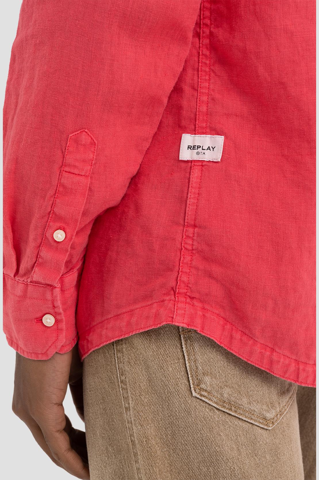 Camisa linho Replay
